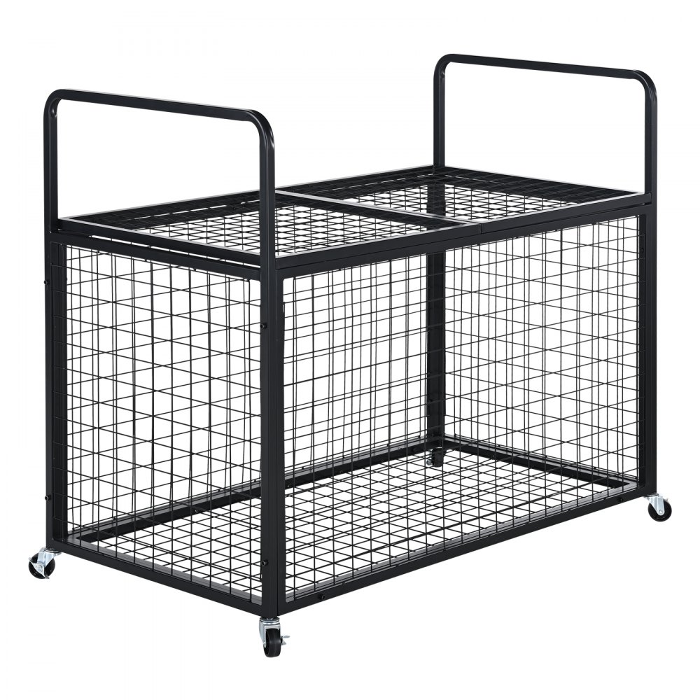 Ballenwagen Rollende wagen 1150 x 610 x 912 mm Sportballen Afsluitbare basketbalkooi Ballenkooi Indoor Outdoor Sportuitrusting Rollende stalen opslagwagen voor garages Ballenwagen Rollende wagen 1150 x 610 x 912 mm Sportballen Afsluitbare basketbalkooi Ballenkooi Indoor Outdoor Sportuitrusting Rollende stalen opslagwagen voor garages