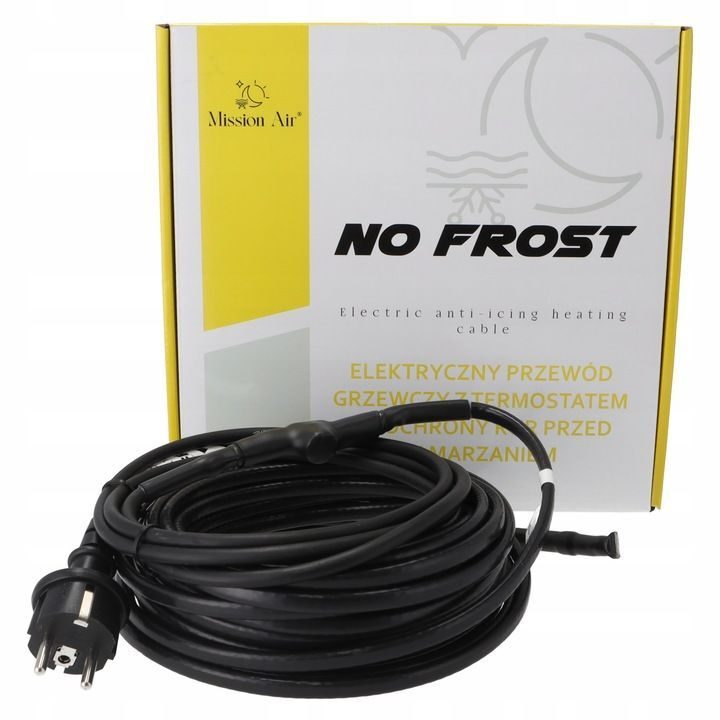 Câble chauffant tubulaire complet avec thermostat 22m
