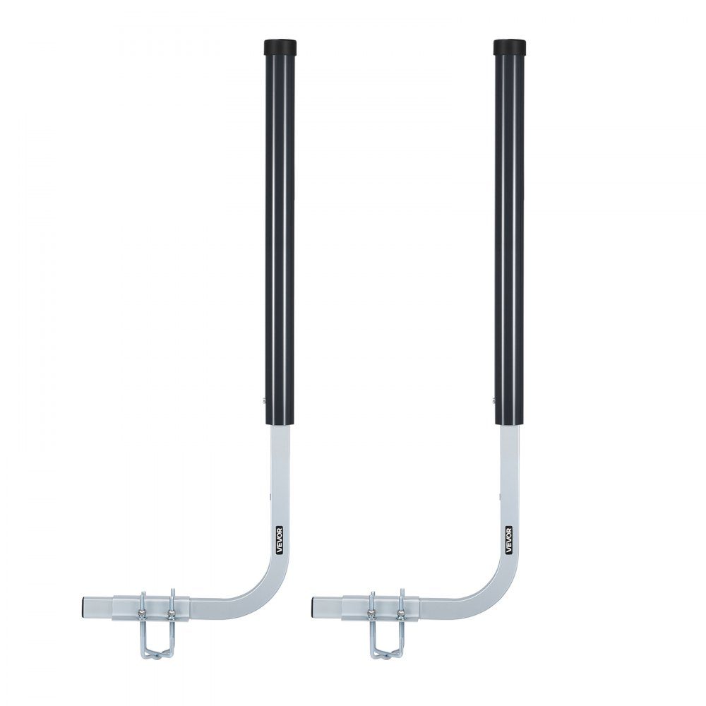 Bootsanhängerführungen 1016 mm / 1219 mm Höhe, 0-13 cm verstellbare Breite, Anhängerführung aus hochfestem Stahl mit PVC-Rohren, geeignet für Skiboote, Fischerboote, kleine Segelboote