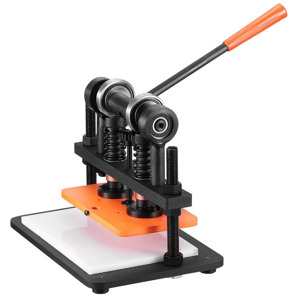 Machine de poinçonnage du cuir Machine de découpe du cuir manuelle 26x15 cm, machine de gaufrage du cuir 1,5 t Machine de poinçonnage du cuir robuste adaptée au cuir, mousse PVC/EVA, matériaux non adhésifs
