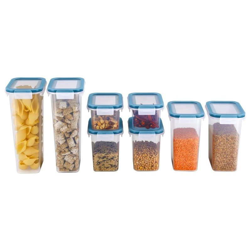SILVERCREST® storage container set, 8 pieces.