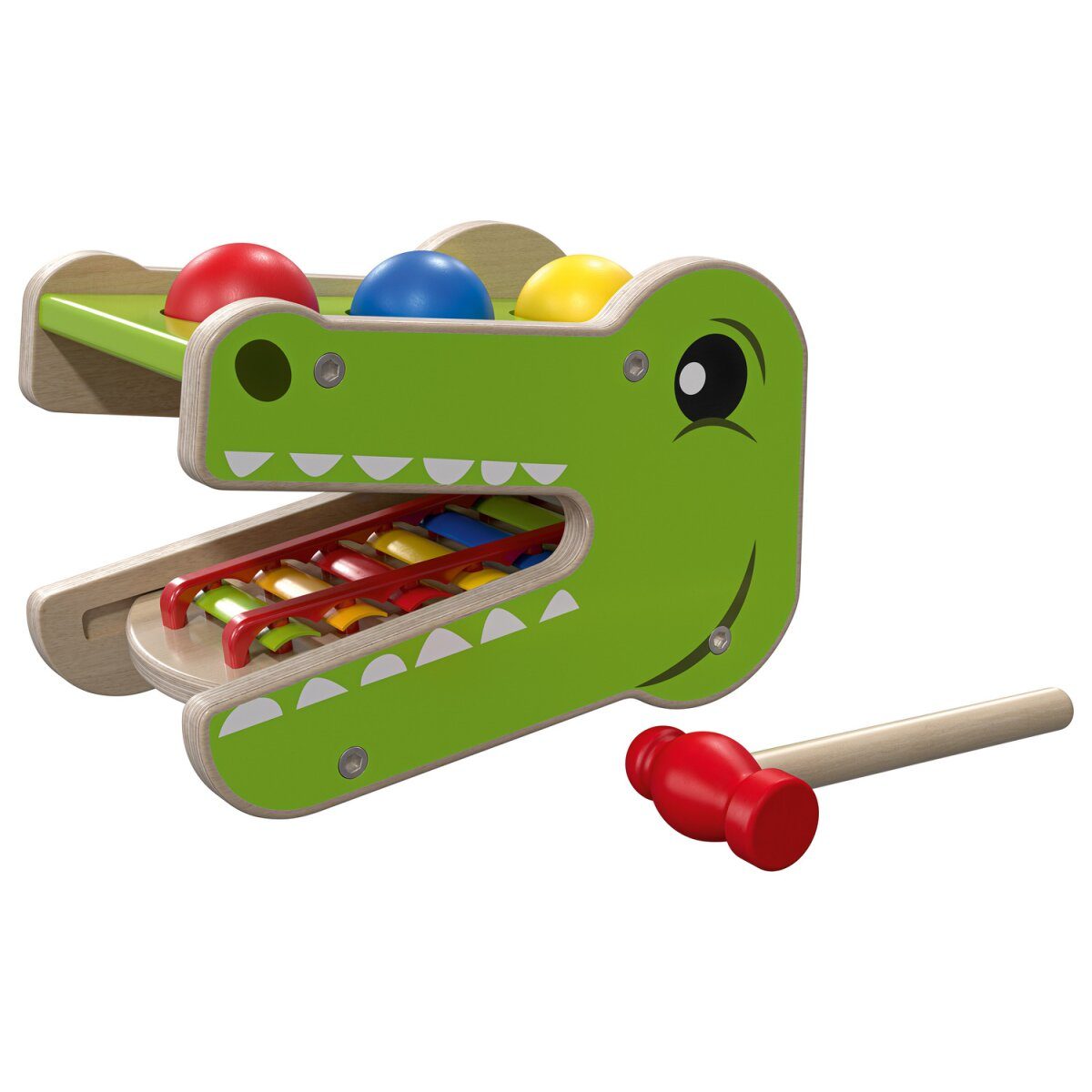 Playful motor skills game made of wood, model 2023