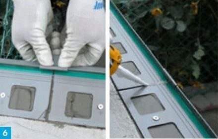 KNAUF angle extérieur terrasse balcon angle 90 degrés KNAUF BR Graphite 611795
