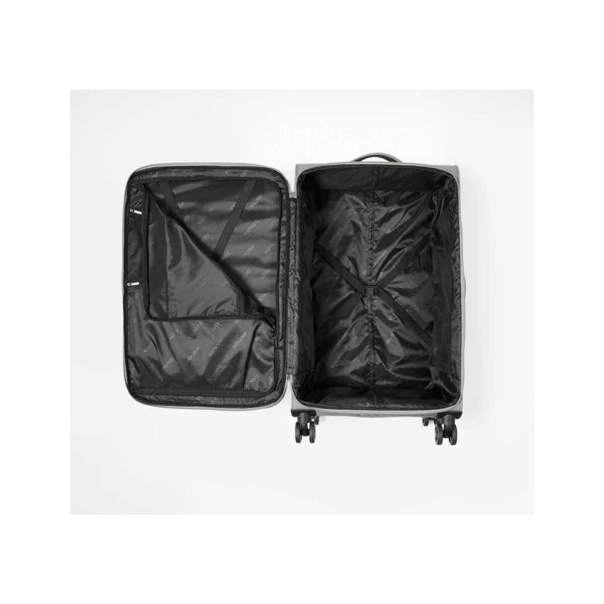 esmara® Trolley-Reisekoffer, grau