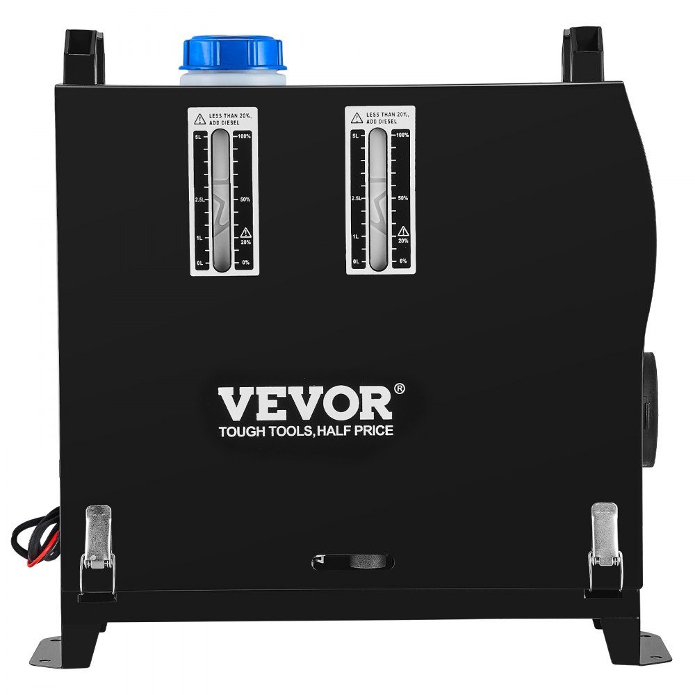 12V 5-8KW Zusatzheizung Diesel-PKW-Kraftstoff, Diesel-Zusatzheizung Luftheizung Luft-Diesel, Luft-Diesel-Heizung für Auto RV LKW Wohnmobil Bus mit Fernbedienung Schwarz LCD-Schalter & 1 Luftauslass
