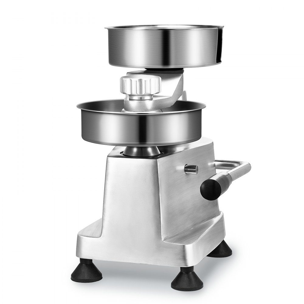 Kommerzielle Burgerpresse – Hamburger-Patty-Maker 10/13/15 cm, mit 3 Packungen Burgerpapier, professionelle Hamburgerpresse aus Edelstahl, perfekt zum Kochen von Burger-Patties und Grillzubehör