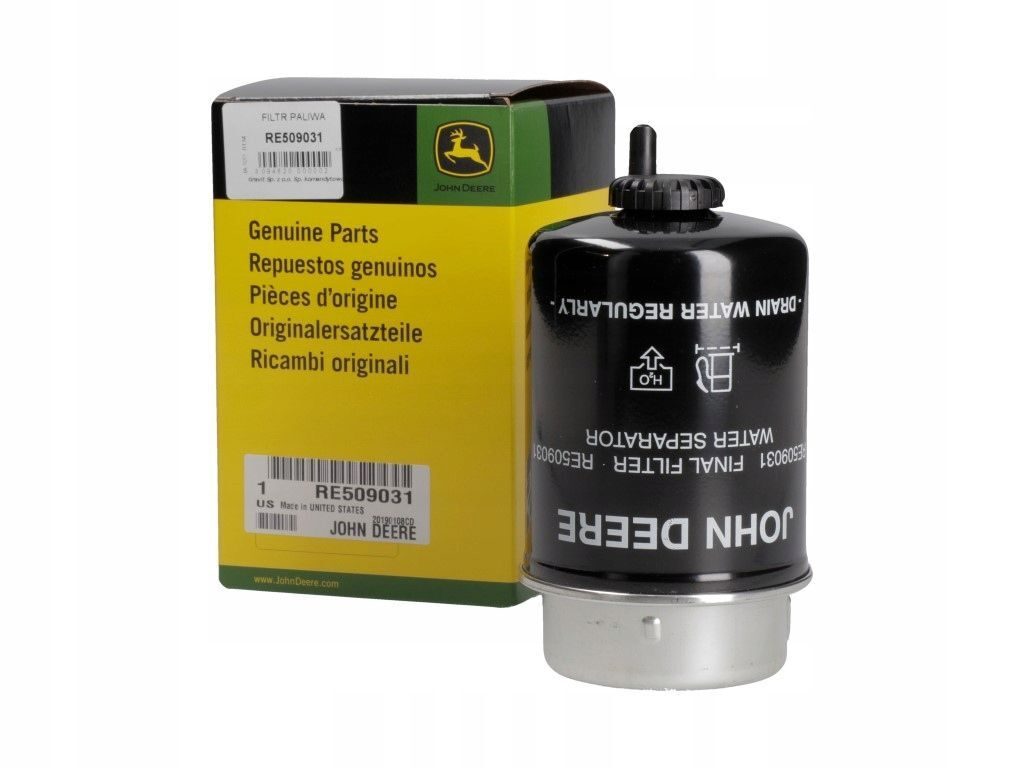 Filtre à carburant d'origine John Deere RE509031