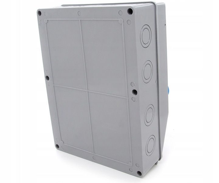 Elektrischer Wandverteiler 1x 16A / 1x 32A / 4x230V Komplettset Baustromverteiler mit digitalen Zählern