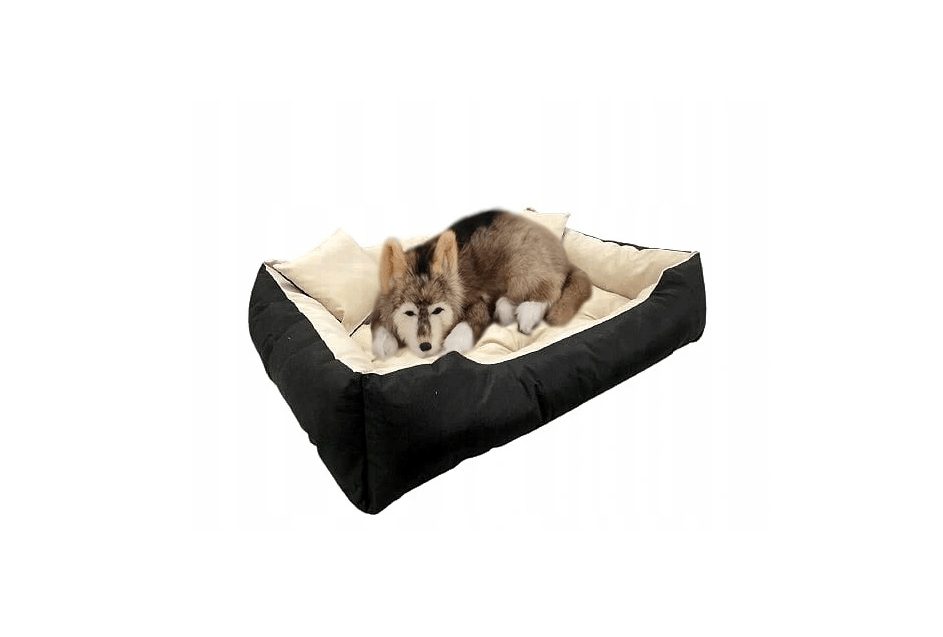 XL Hundebett Hundekissen Tierbett Katzenbett Hundekorb Schlafplatz 115x95cm