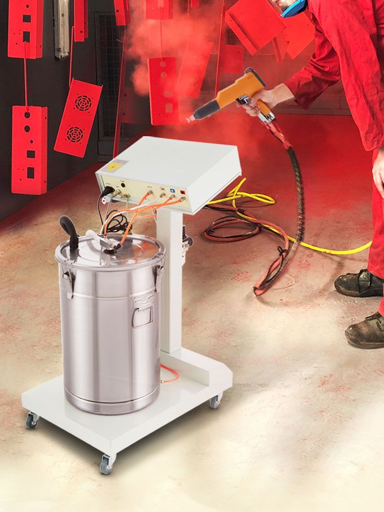 Elektrische Pulverbeschichtungsmaschine für den industriellen Einsatz, Autowerkstatt, Metallbau, Hobby Elektrische Pulverbeschichtungsmaschine für den industriellen Einsatz, Autowerkstatt, Metallbau, Hobby