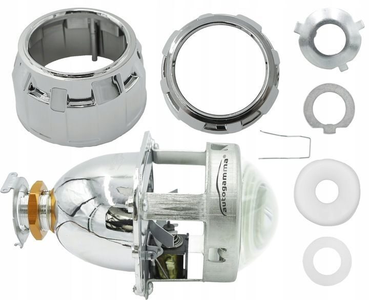 Bi-LED metal projector lenses H1 6000K 2.5 inch headlight upgrade conversion kit