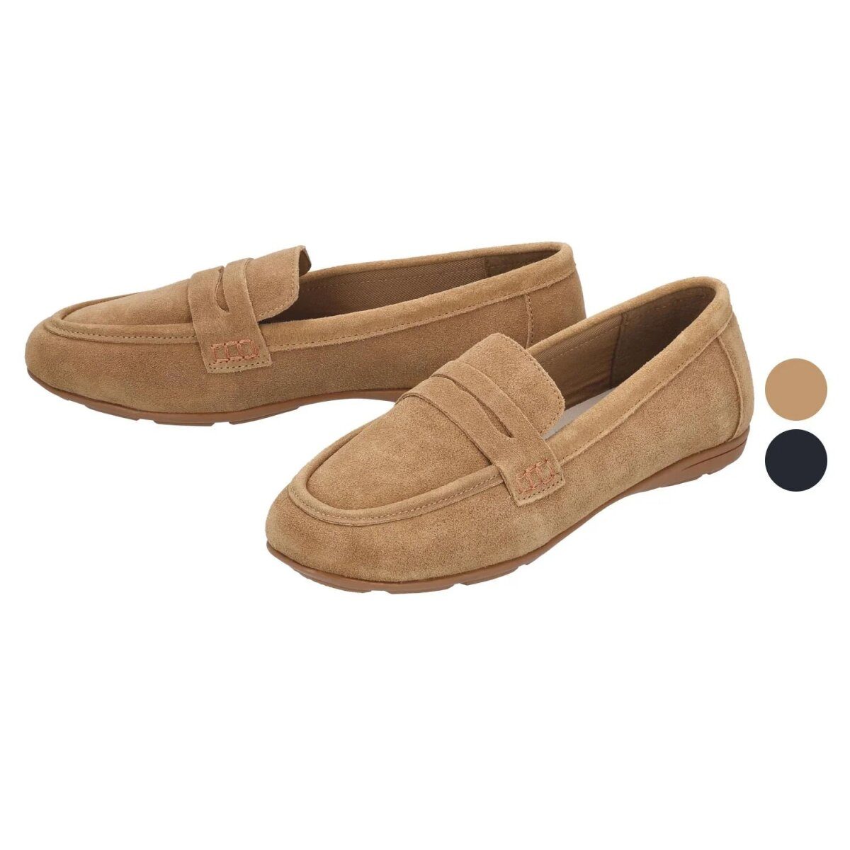 esmara® women's slippers made of premium leather