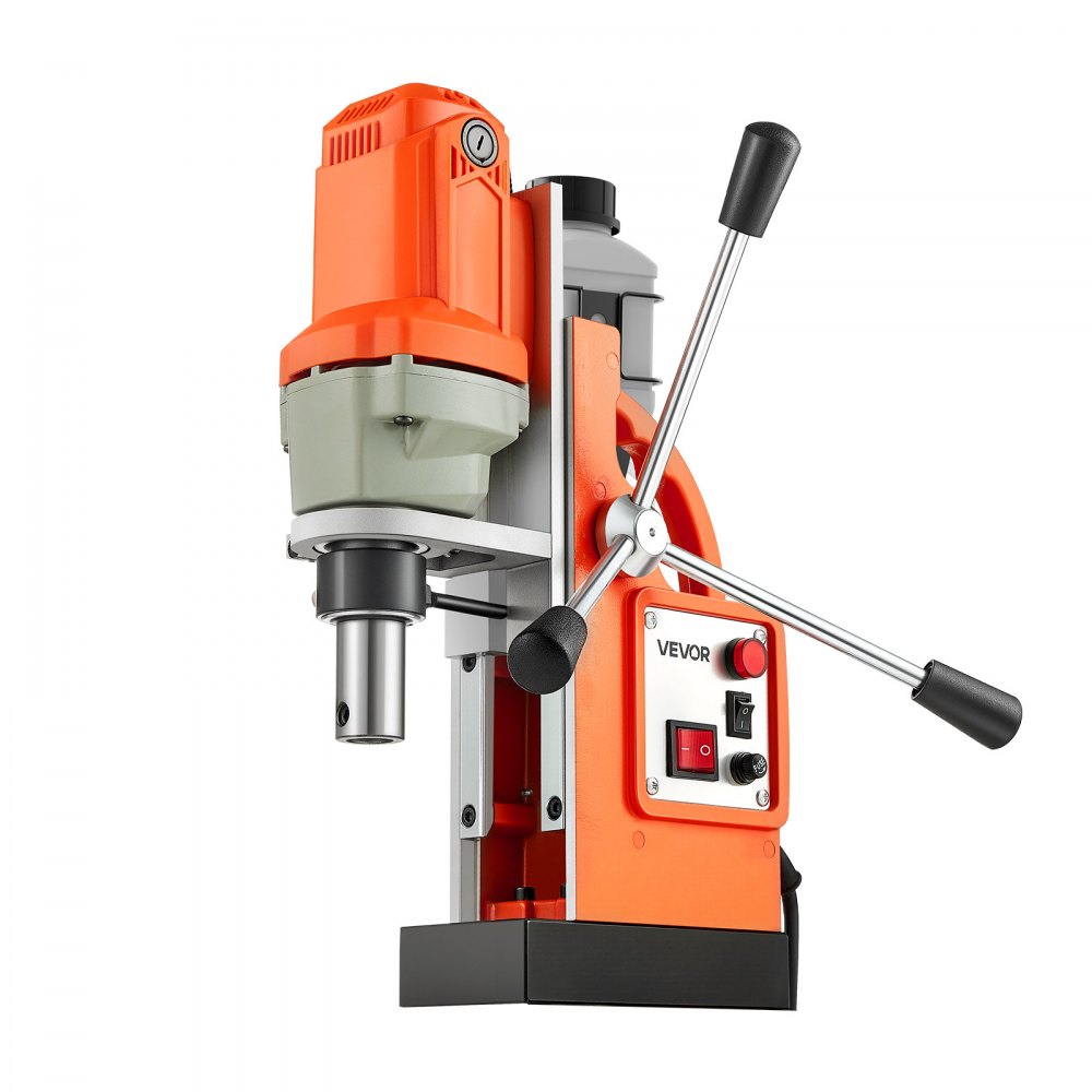 Magneetboor 1200 W 38 mm boordiameter, 10000 N Power Mag boorsysteem, 900 tpm toerental met Weldon-as en efficiënte koeling, voor metalen oppervlakken, industrie, doe-het-zelvers Magneetboor 1200 W 38 mm boordiameter, 10000 N Power Mag boorsysteem, 900 tpm toerental met Weldon-as en efficiënte koeling, voor metalen oppervlakken, industrie, doe-het-zelvers