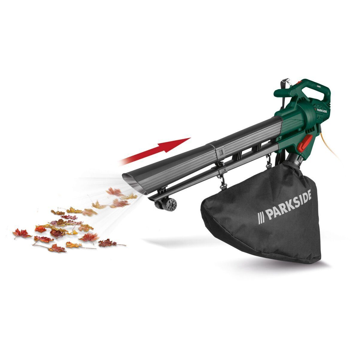 PARKSIDE® 3in1 Elektro-Laubsauger/-bläser »PLS 2600 B2«