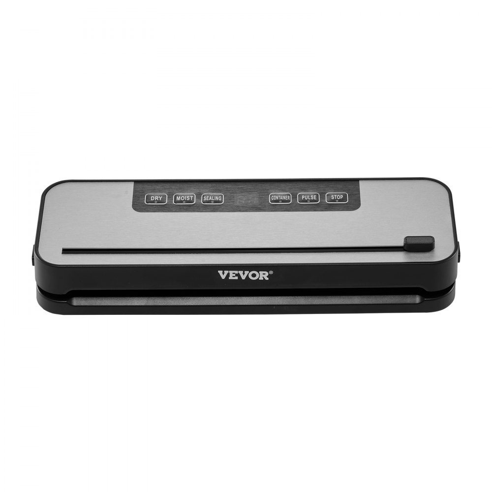 Vakuumiergerät, 60 kpa, 100 W, Vakuumiergerät, 5-in-1-Lebensmittel-Vakuumiergerät, Folienschweißgerät, automatisches Luftversiegelungssystem mit integriertem Schneider, 10 Vakuumbeutel