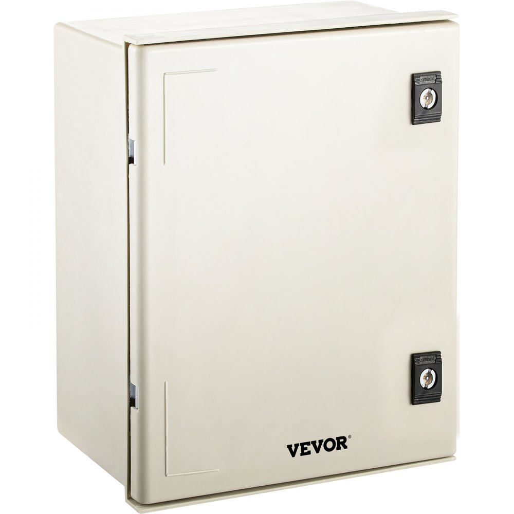 Schakelkast NEMA glasvezelbehuizing, 40 x 30 x 20 cm NEMA 3X glasvezelverdeelkast, IP66 water- en stofdicht, buiten/binnen elektrische aansluitdoos, met montageplaat Schakelkast NEMA glasvezelbehuizing, 40 x 30 x 20 cm NEMA 3X glasvezelverdeelkast, IP66 water- en stofdicht, buiten/binnen elektrische aansluitdoos, met montageplaat