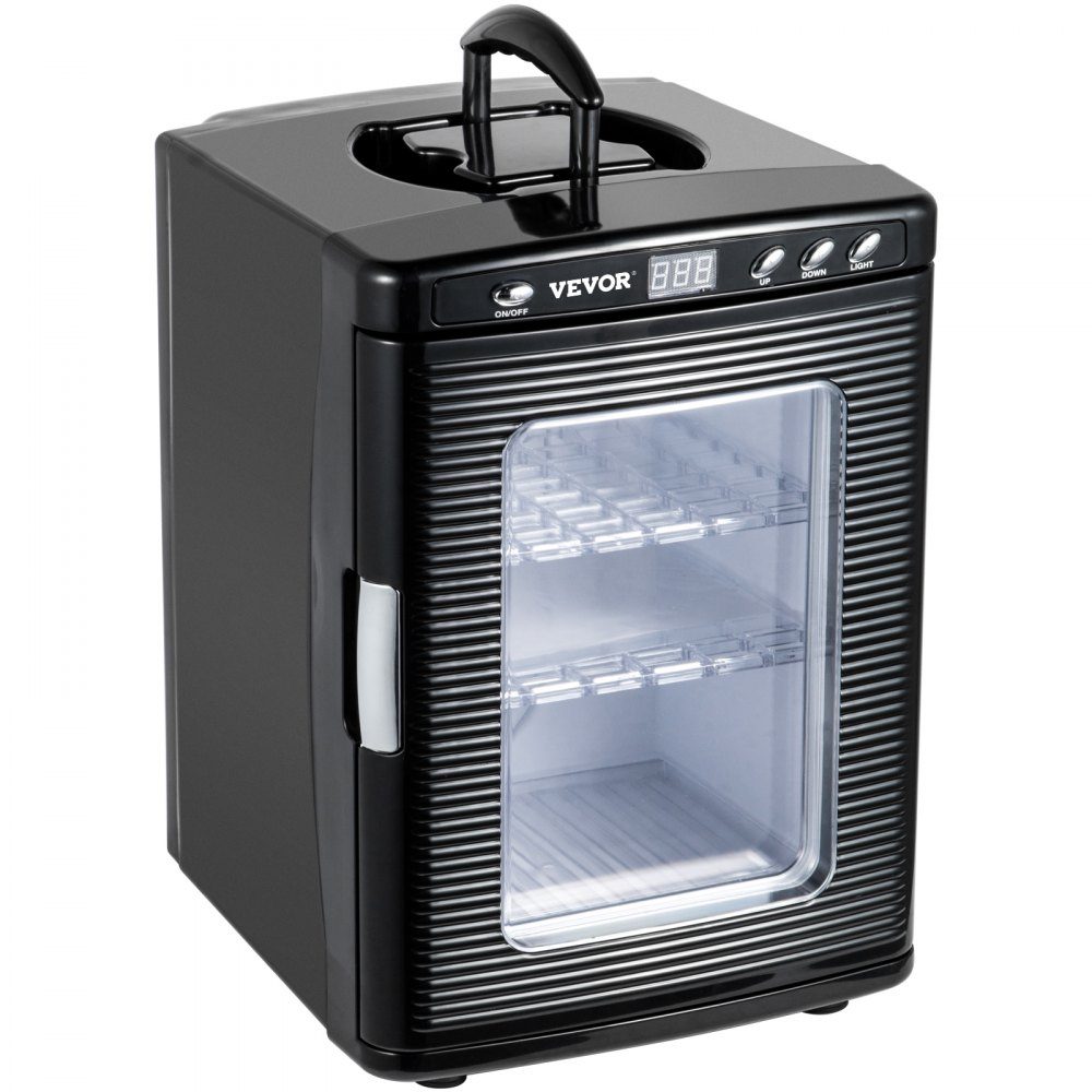 Broedmachine Reptiel Eieren Incubators 25L Laboratorium Koeling Verwarming 5-42℃ 220V voor Broedeieren Zwart