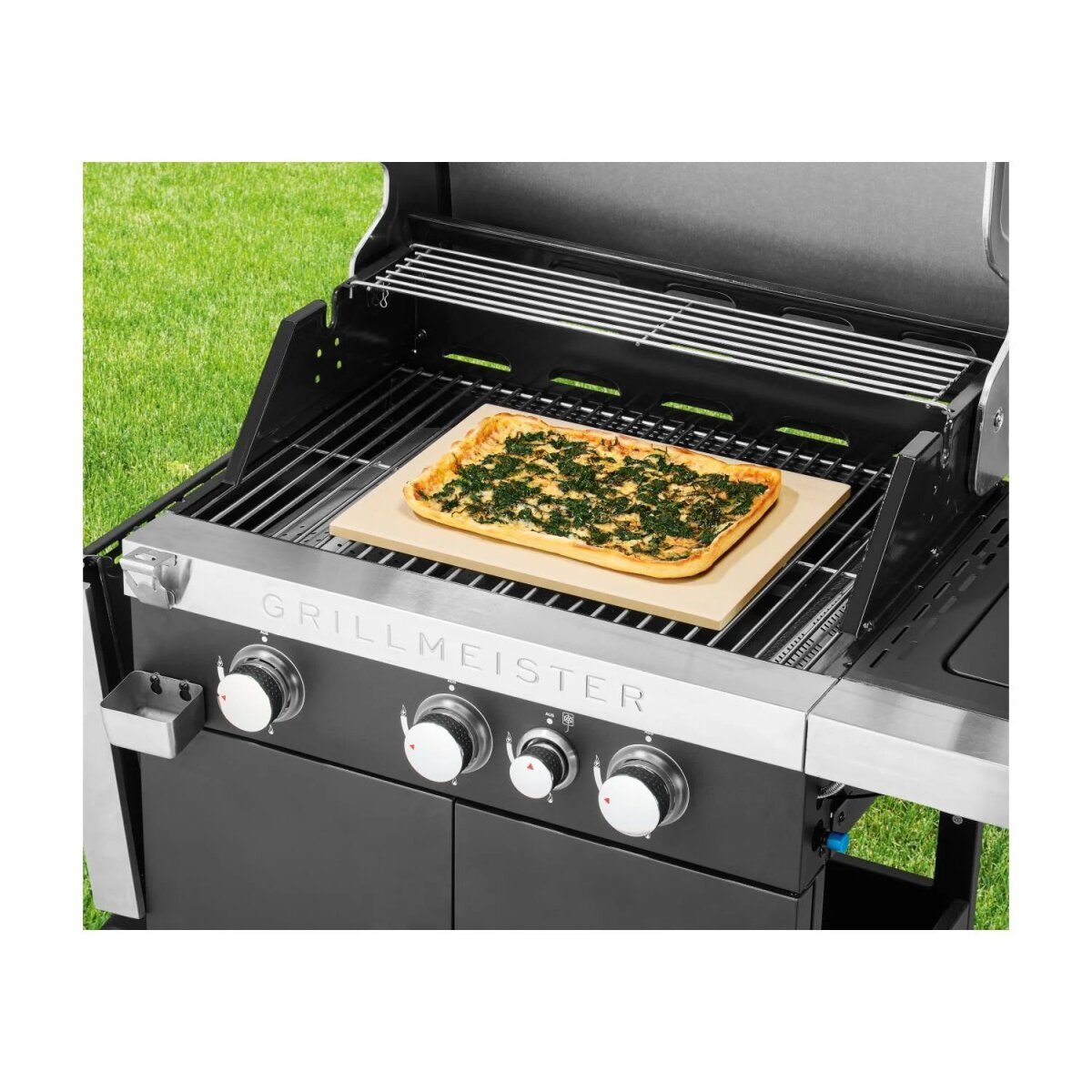 GRILLMEISTER Pizzastein (viereckig)