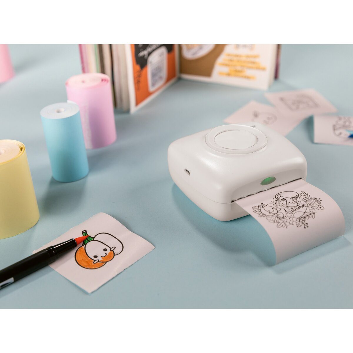 SILVERCREST® Mini Pocket Printer inklusive Papierrolle