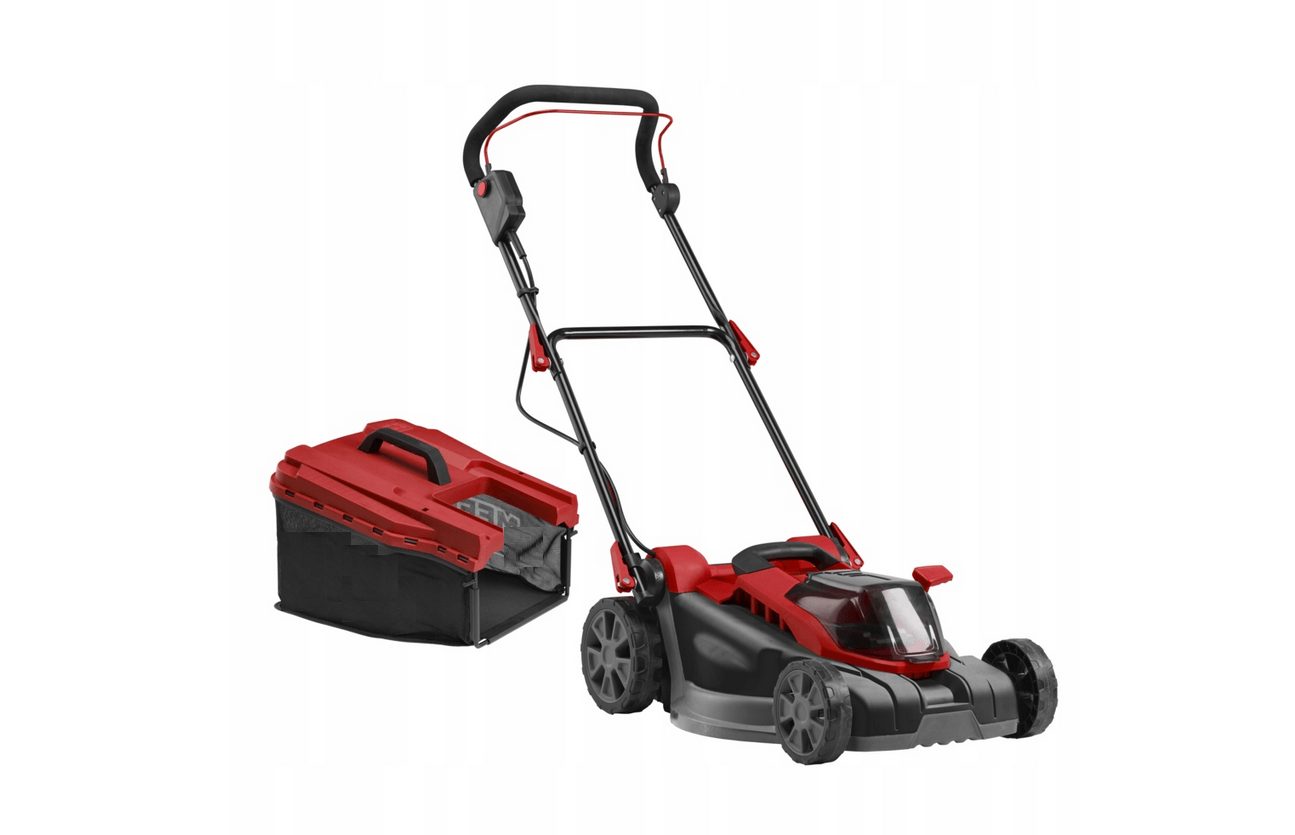 Cordless lawnmower set Li-Ion, 40V, up to 500 m², 43 cm cutting width, 6-way height adjustment, including battery and charger)