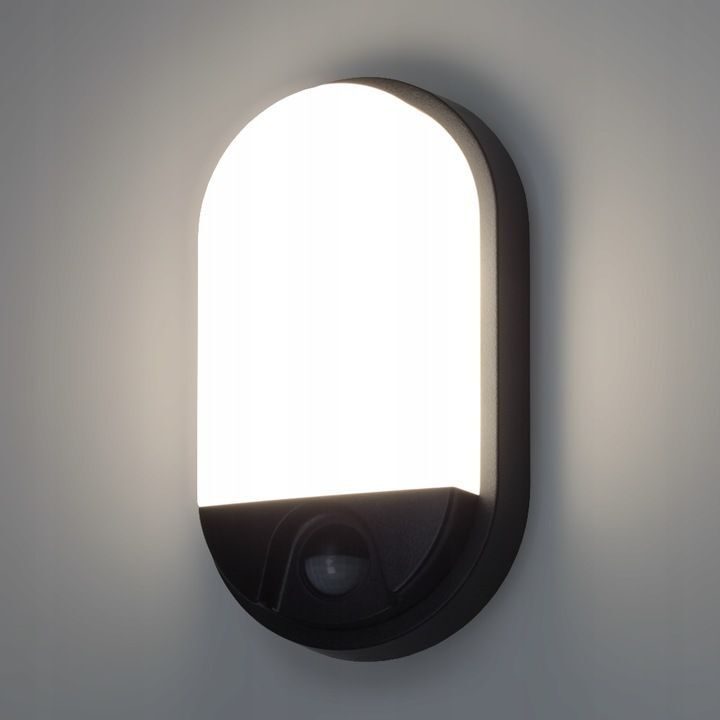 Kinkiet LED, lampa zewnętrzna z czujnikiem ruchu, 15W