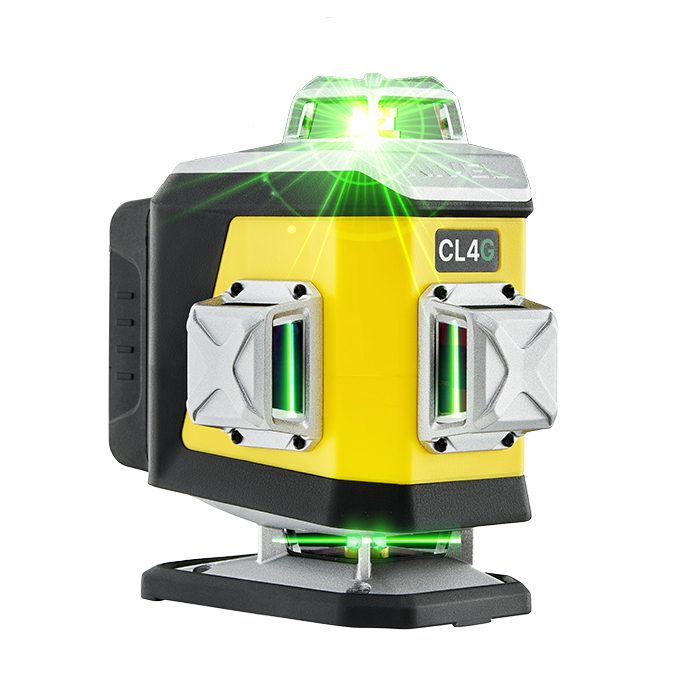 NIVEL SYSTEM CROSS LASER CL4G GREEN Set Vermessung Baustelle GalaBau