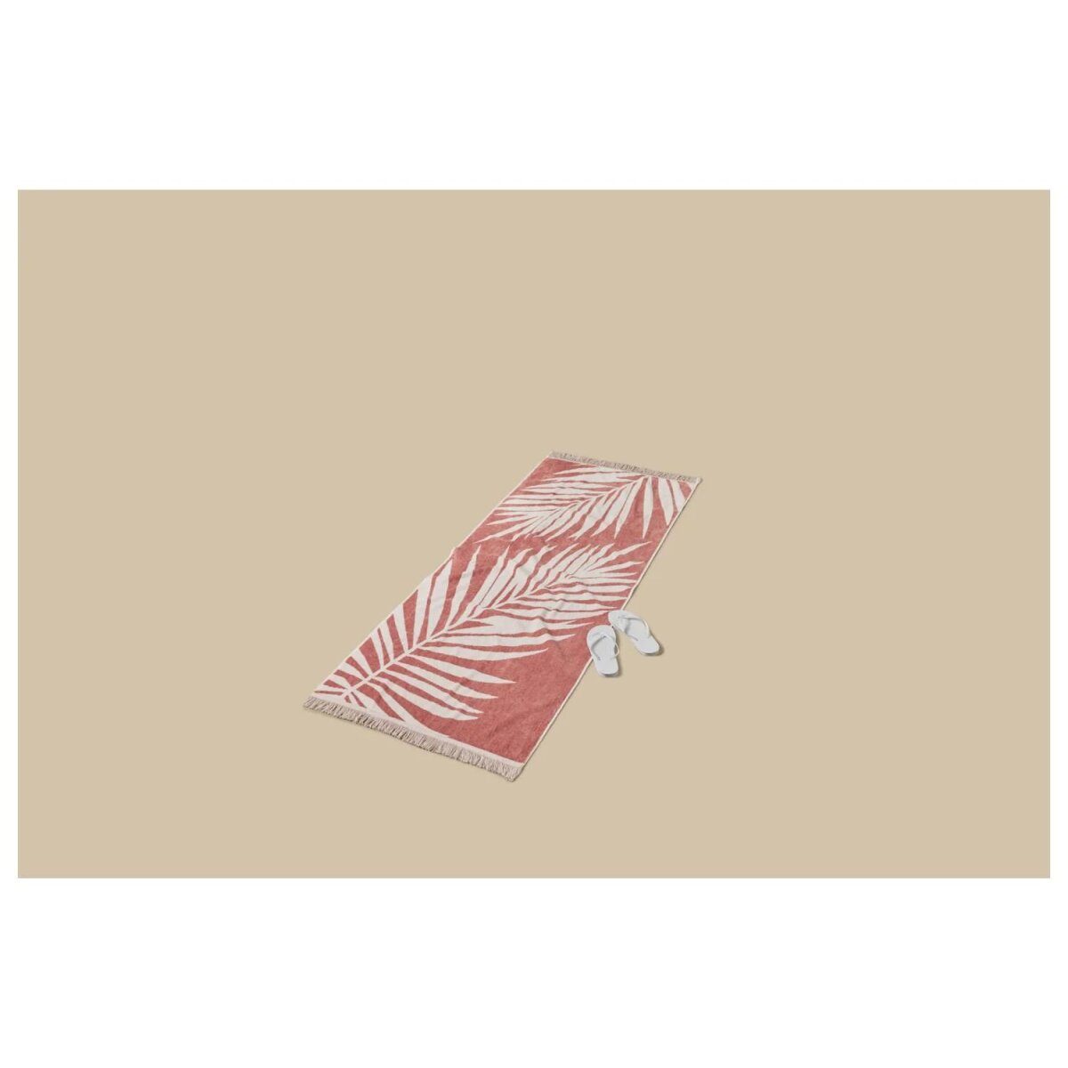 Ręcznik plażowy frotte LIVARNO® 80 x 180 cm, różowy