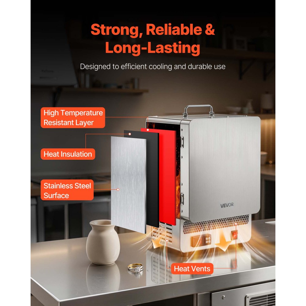 Four de fusion électrique 1650 W Four de fusion numérique, four de cuisson électrique avec température maximale 1200 ℃ pour moulage de cire perdue, argile, bricolage, recuit de métal, cuisson en céramique, contrôle de température PID Four de fusion électrique 1650 W Four de fusion numérique, four de cuisson électrique avec température maximale 1200 ℃ pour moulage de cire perdue, argile, bricolage, recuit de métal, cuisson en céramique, contrôle de température PID