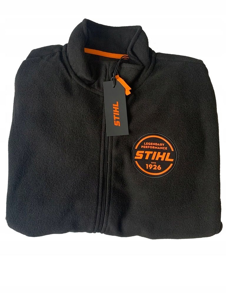 Original special edition Canada Stihl PREMIUM FLEECE MEN'S FLEECE JACKET JACKET Black