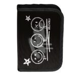 Pencil case with accessories Smiley – No rules