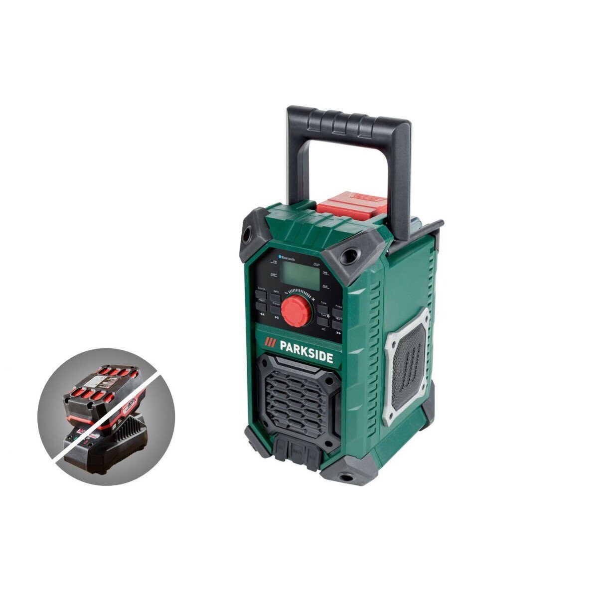 PARKSIDE® Akku-Baustellenradio PABR 20-Li B1 (ohne Akku und Ladegerät)