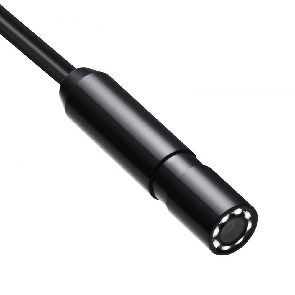 Endoskopkamera mit 15 m Kabel, 1920P HD-Inspektionskamera für Android und iOS, industrielle Kanalisationskamera mit Licht – 8 LEDs, 2-fach Zoom, IP67-Schlangenkamera für Auto, Sanitär