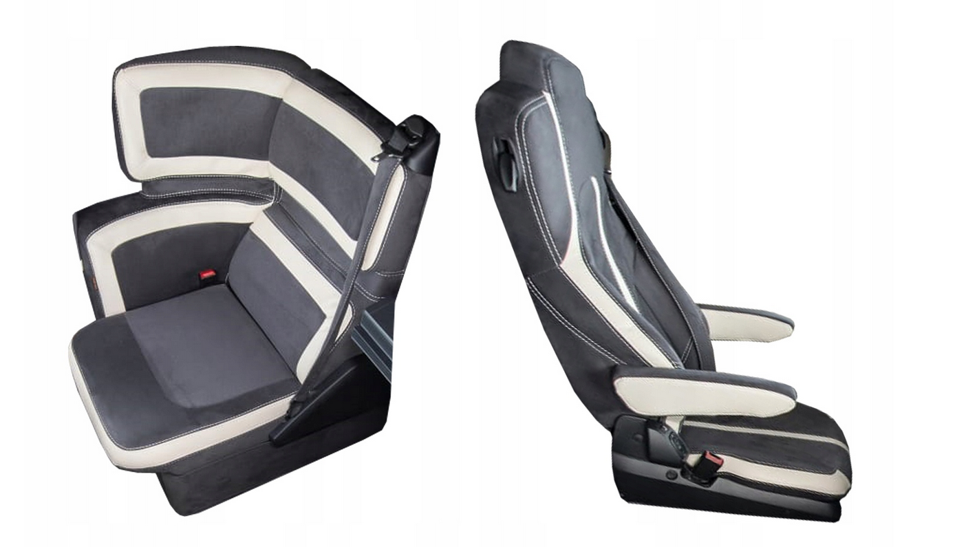 Handcrafted high-quality Actros truck SEAT COVERS Mercedes ACTROS MP4 saloon cabin BEIGE mix complete set