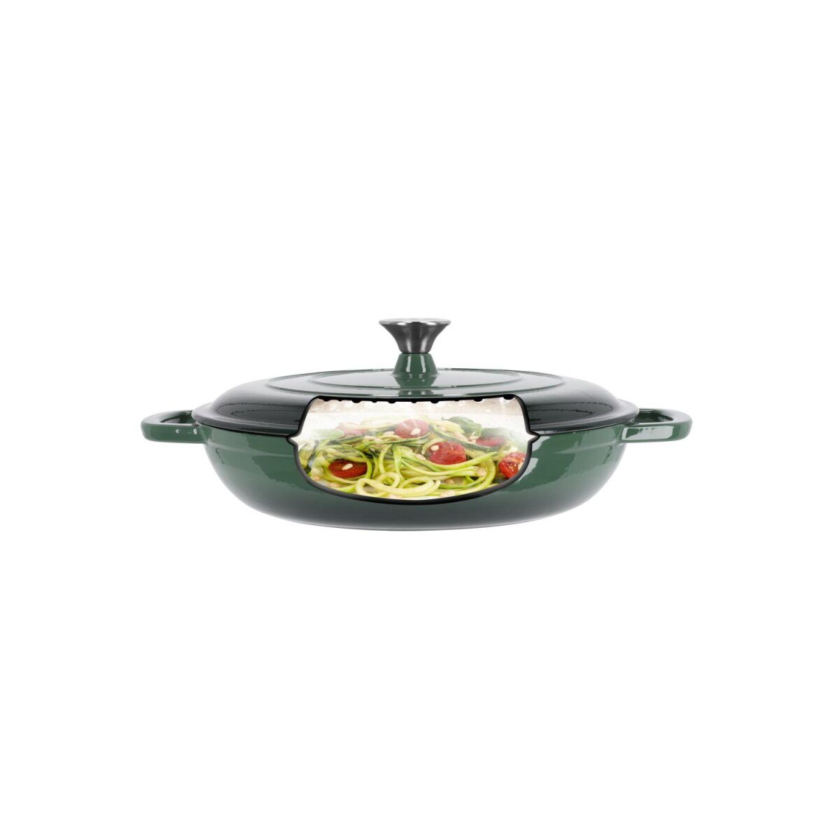 SILVERCREST® gietijzeren serveerpan 30 cm / 3,7 liter