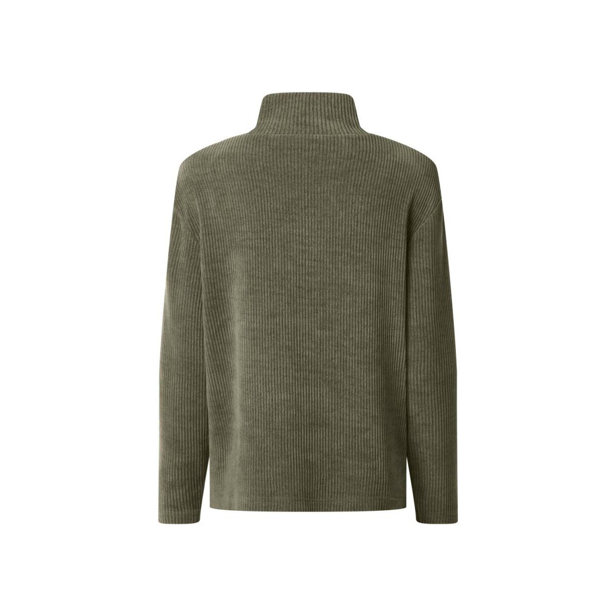 Pull femme ESMARA® aspect velours côtelé (vert, XS (32/34))