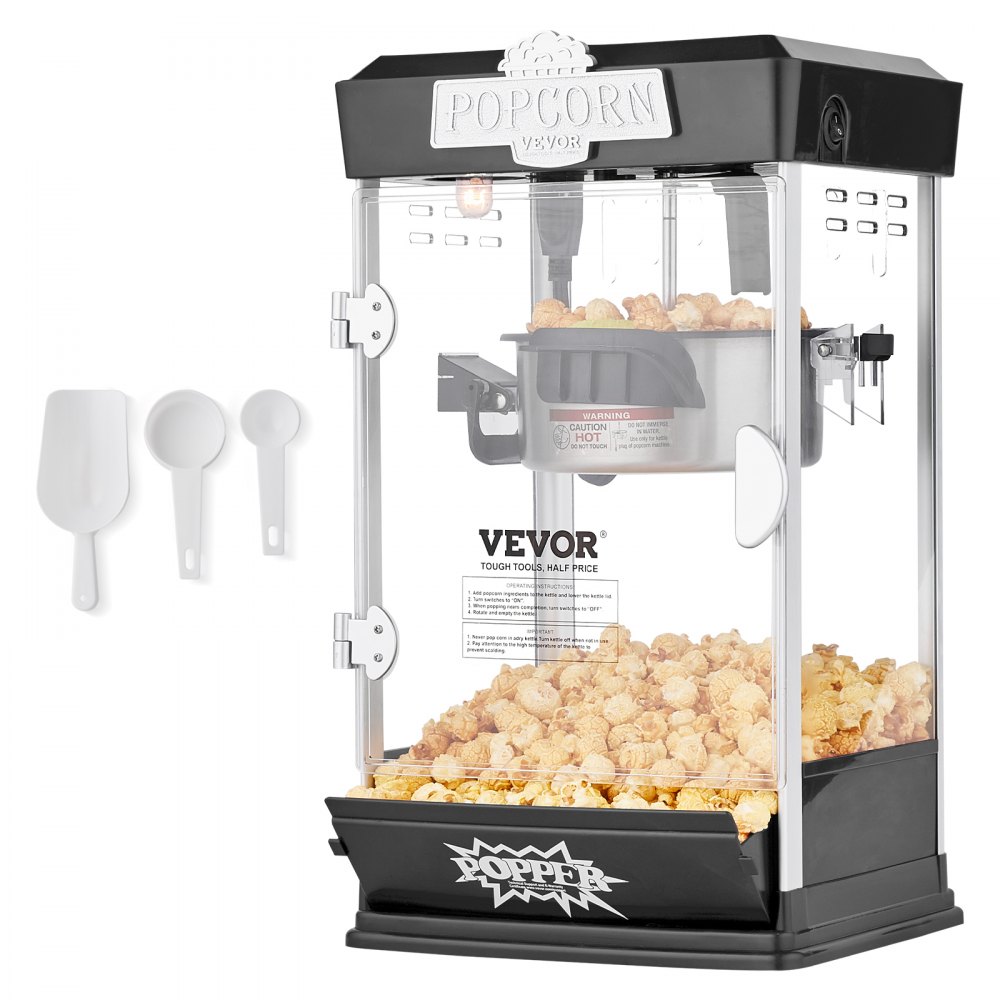 Machine à pop-corn machine à pop-corn machine à pop-corn 480W machine à pop-corn, machine à pop-corn bouilloire de 4oz pour 1,5 gallons par charge, machine à pop-corn de table machine à pop-corn incl. 3 cuillères doseuses cinéma noir Machine à pop-corn machine à pop-corn machine à pop-corn 480W machine à pop-corn, machine à pop-corn bouilloire de 4oz pour 1,5 gallons par charge, machine à pop-corn de table machine à pop-corn incl. 3 cuillères doseuses cinéma noir