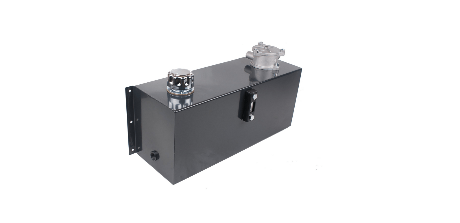 Uniwersalny zbiornik oleju na olej hydrauliczny metalowy 25l w komplecie z filtrem Uniwersalny zbiornik oleju na olej hydrauliczny metalowy 25l w komplecie z filtrem