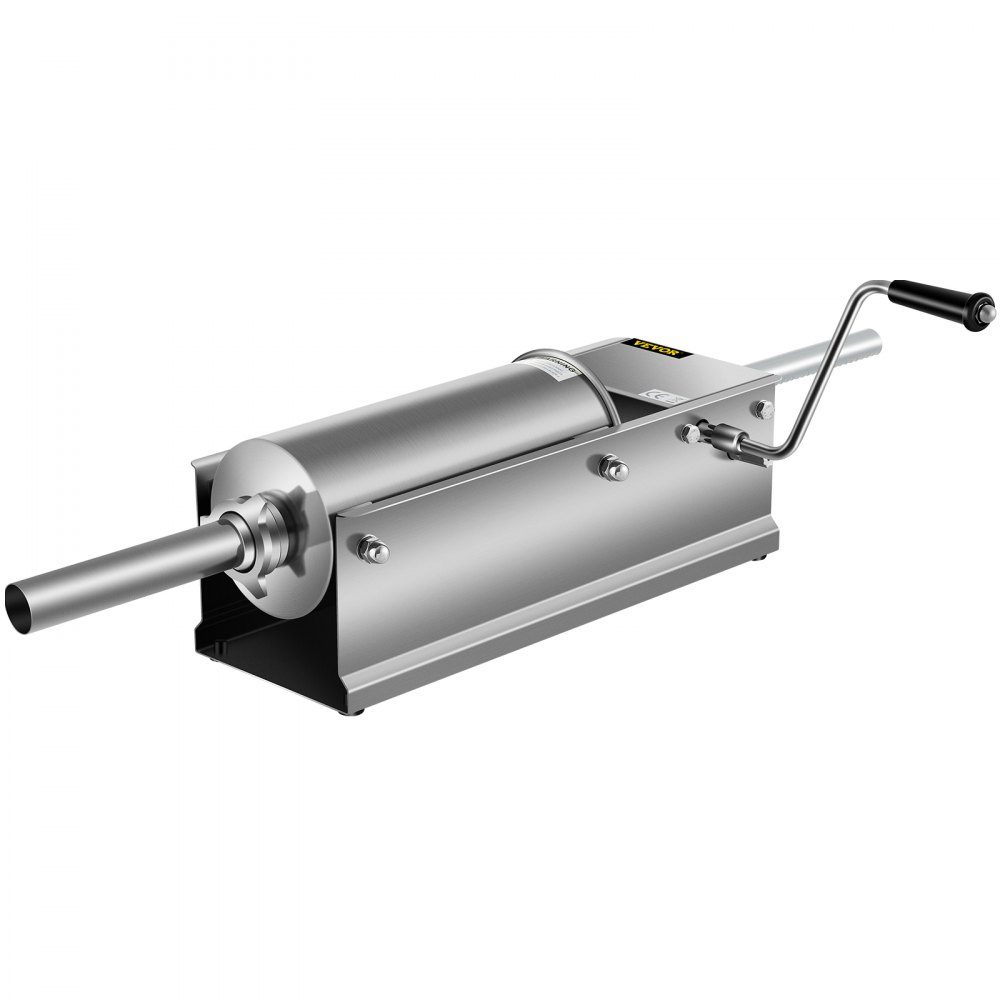 Sausage Filler 5L Meat Grinder Sausage Machine Sausage Filling Machine Horizontal Stainless Steel Sausage Syringe
