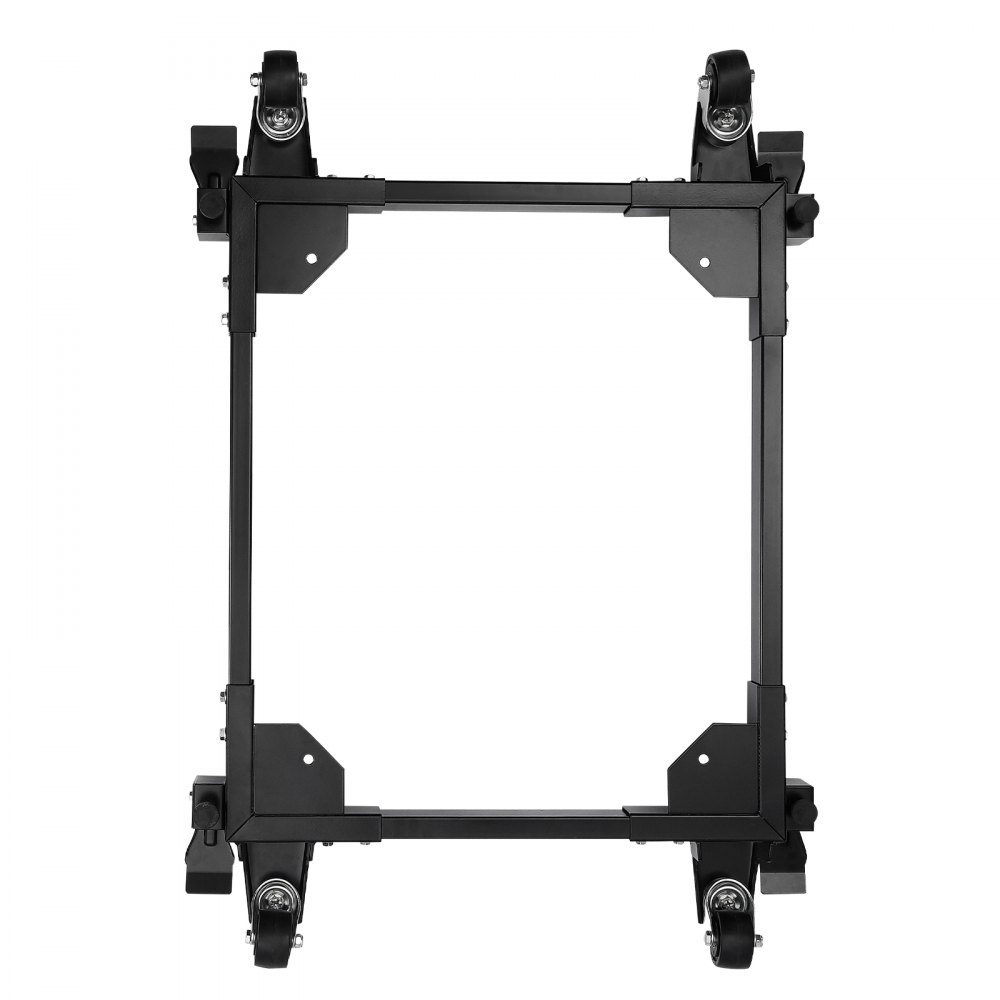 Mobile Base, 1500 lbs Capacity, Adjustable from 20" x 24.5" to 28" x 33.5", Heavy Duty Universal Mobile Base with 4 Caster Wheels, for Woodworking Equipment, Band Saws, Power Tools, Machinery