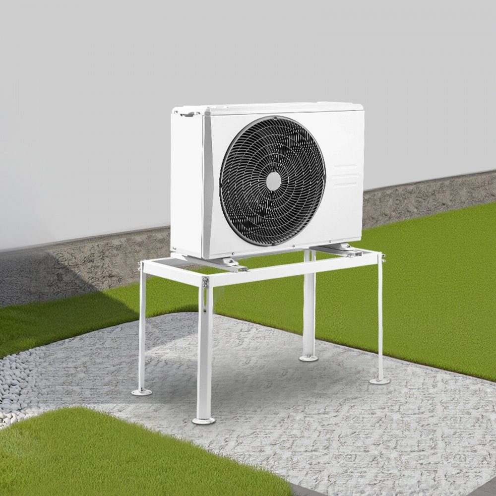 Air Conditioner Floor Stand, Anti-Vibration Mini Split Stand for 9000-36000 BTU Ductless Air Conditioner Heat Pumps, Floor Mount AC Base Bracket with Max 300kg Load Capacity