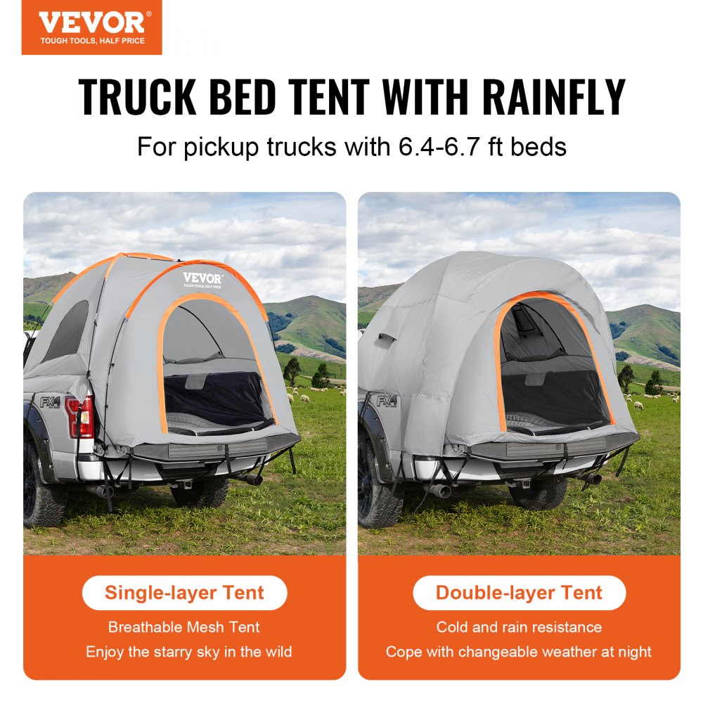 Roof Tent Truck Tent 200x165x170cm Outdoor Double Layer Tent Pickup Truck Tent Truck Bed Tent Outdoor Family Camping Travel Car Tent Waterproof Car Roof Tent Rear Tent Carry Bag Roof Tent Truck Tent 200x165x170cm Outdoor Double Layer Tent Pickup Truck Tent Truck Bed Tent Outdoor Family Camping Travel Car Tent Waterproof Car Roof Tent Rear Tent Carry Bag