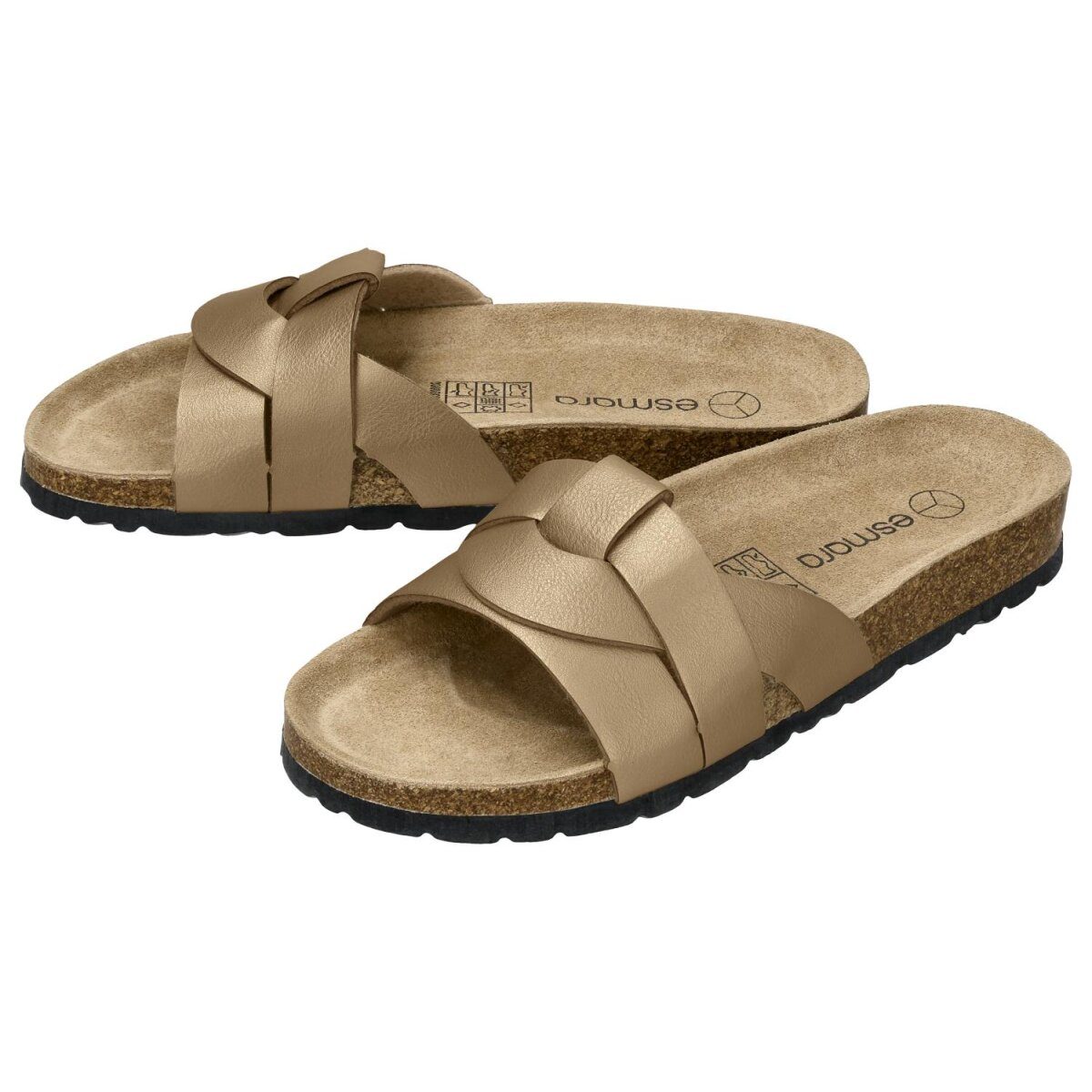 esmara® damesmuiltjes, 40, goud