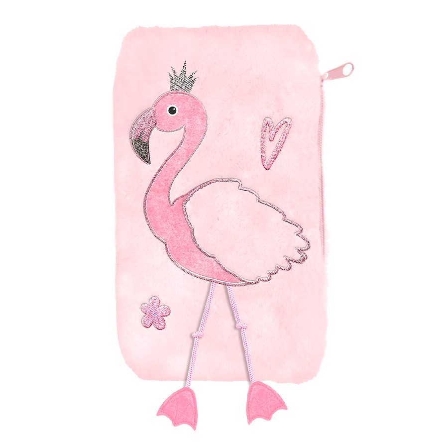 Flamingo pluche etui