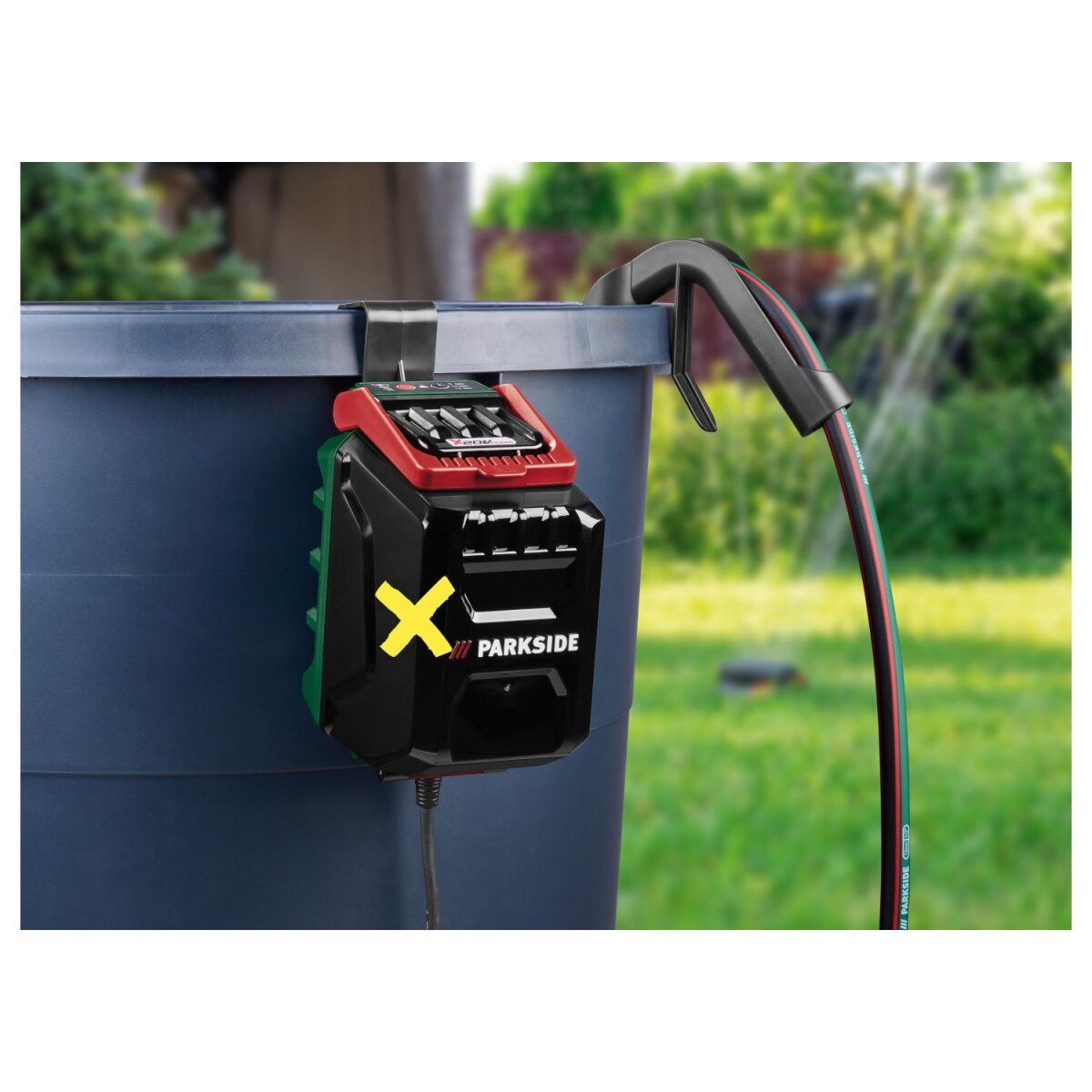 PARKSIDE® 20 V Akku-Regenfasspumpe „PRPA 20-Li B3“, ohne Akku und Ladegerät