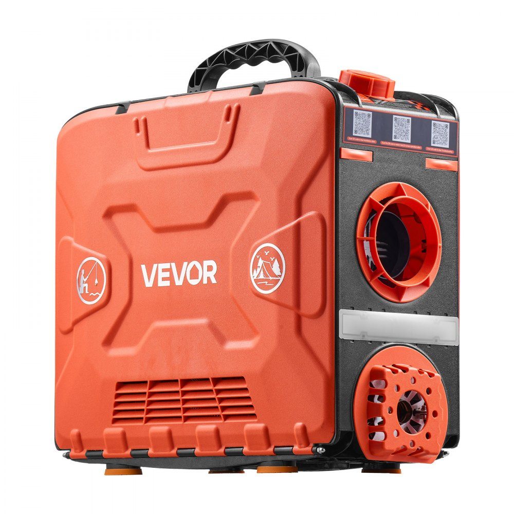 Diesel Heater 5-8KW DC 12V, All-in-One Portable Diesel Air Heater with Bluetooth App Control, Remote Control and LCD Screen, 4.5L Fuel Tank for Vehicles, Vans, RVs