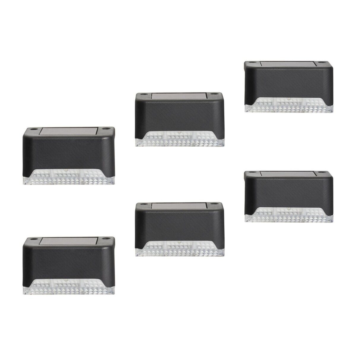 LIVARNO® LED-lampen op zonne-energie, 6 stuks