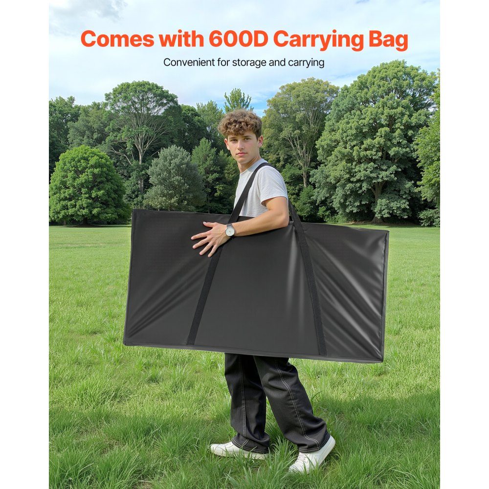 Cornhole-spelset (1255 x 600 x 302 mm), Cornhole-spelborden, draagbaar massief houten werpbord, Cornhole-spel voor volwassenen, inclusief 8 zitzakken en draagtas, voor tuin en achtertuin