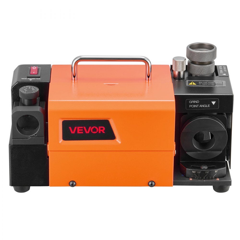 Meuleuse de foret MR-13A 3-15 mm avec angle de pointe réglable de 95° à 135°, machine de réaffûtage à grande vitesse de 4600 tr/min avec 13 pinces et meule CBN pour ateliers et garages – Réf. HT-23462