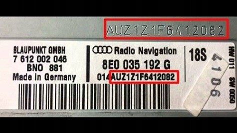 Codage radio Radio VW Audi Seat Skoda Activation RCD RNS MFD BNS Navi Plus Gamma Beta etc.