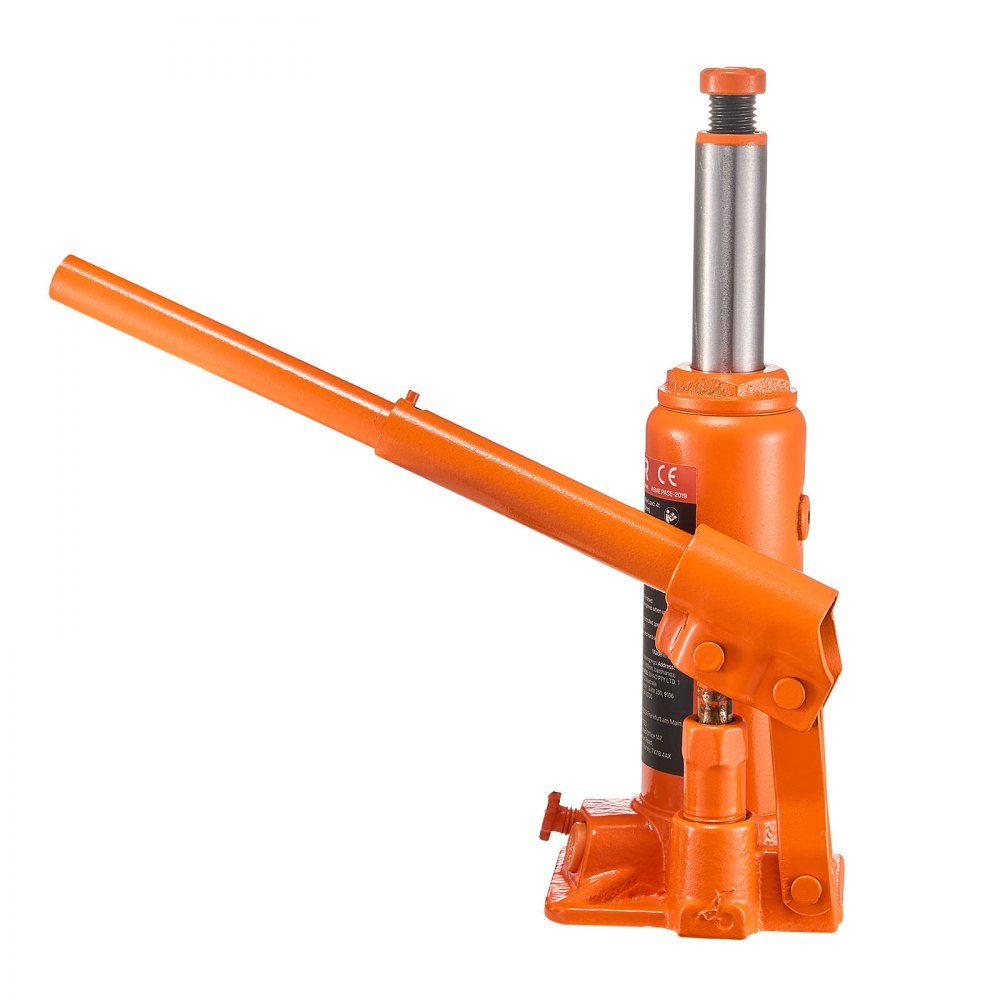 Cric bouteille hydraulique d'une capacité de 4T, plage de levage de 185 à 350 mm, cric bouteille avec système de soudage pour la réparation de voitures SUV, pick-up, cric haute performance
